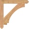 Ekena Millwork Imperial Arts & Crafts Smooth Bracket, Western Red Cedar, 3 1/2"W x 30"D x 30"H BKT04X30X30IMP03SWR - alternate 2